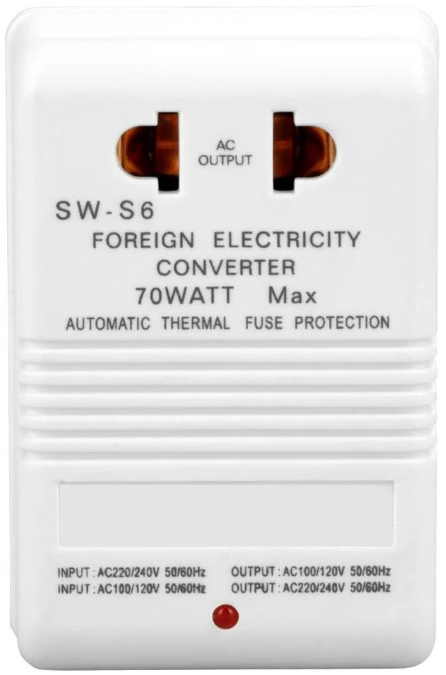 Main image of Voltage Converter 70W 110V/120V to 220V/240V Step-Up&Down Voltage Converter Transformer for Travel