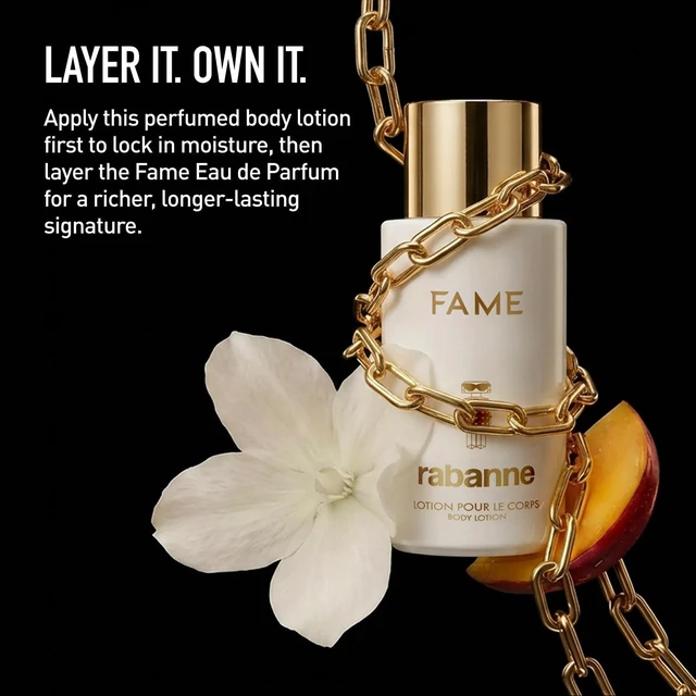 Alt view image 3 of 5 - Rabanne Fame Body Lotion for Women - Moisturizing Scented Cream - 6.8 oz