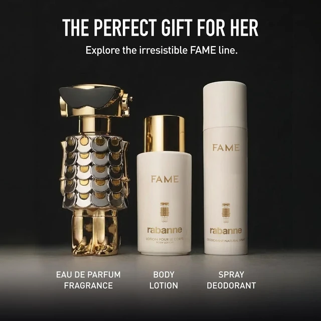 Alt view image 5 of 5 - Rabanne Fame Body Lotion for Women - Moisturizing Scented Cream - 6.8 oz