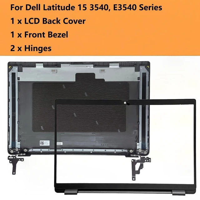 Alt view image 2 of 5 - 03JW02, Replacement LCD Back Cover Kit for Dell Latitude 15 3540, E3540