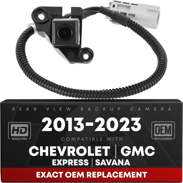 Main image of Rear View Backup Camera, Reverse Park Assist - Compatible with 2013-2023 Chevrolet Express, 2013-2023 GMC Express, 2013-2023 GMC Savana - OEM 23140731.0, GM1960118