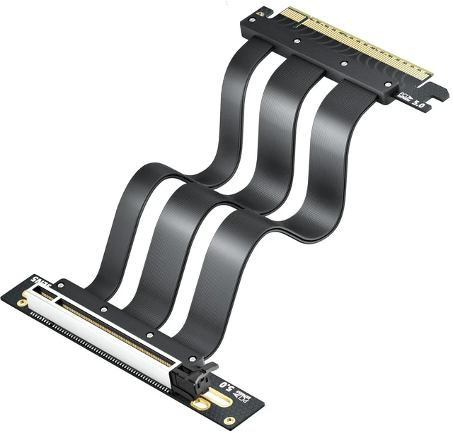 Main image of ELECNEXUS PCIe 5.0 Riser Cable Vertical GPU Mount 128GB/s RTX 50 RX 9000