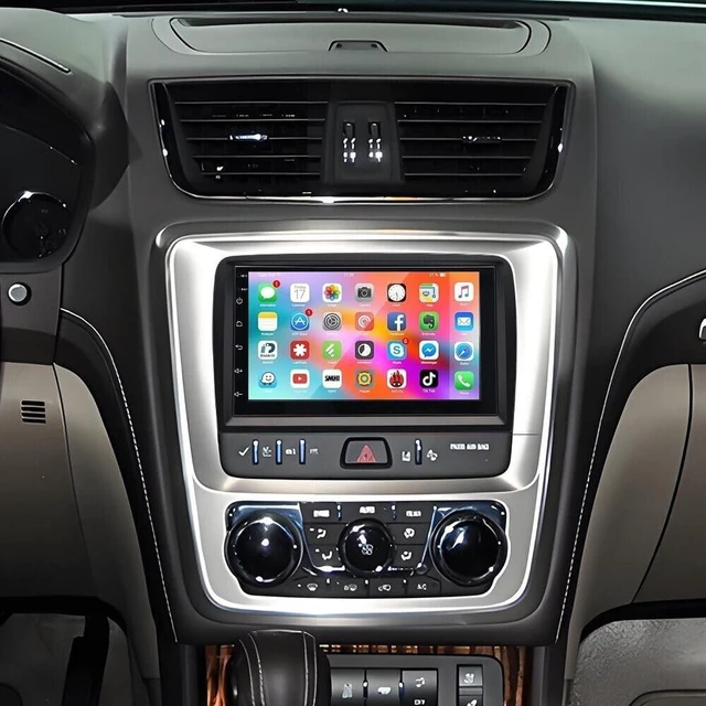 Main image of 4G+64G Android 14 Car Radio for Chevrolet Traverse 2013-2017 for GMC Acadia 2013-2017 for Buick Enclave 2013-2017,7 Inch Touch Screen Stereo with GPS SWC with CarPlay Wireless Android Auto