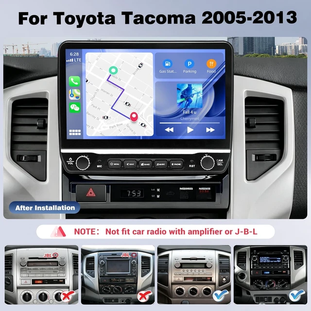 Alt view image 2 of 5 - Upgrcaru 4Core+64G Android Car Radio for Toyota Tacoma 2005-2013