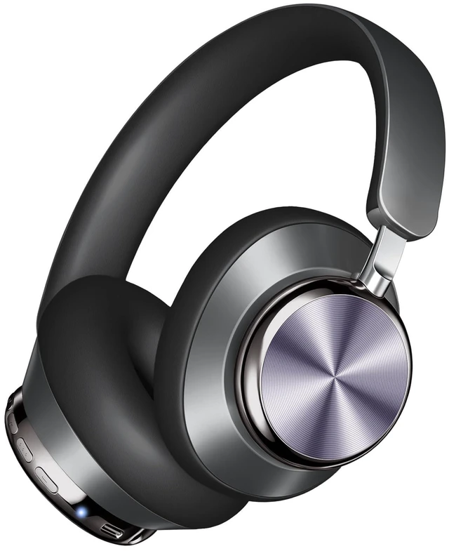 Main image of Wentronic Y03 Bluetooth Headphones Wireless Active Noise Cancelling Over Ear Headphones 48 Hours Playtime High Sound Quality 6 EQ Music Mode Headphones with Soft Ear Cushion - Grey