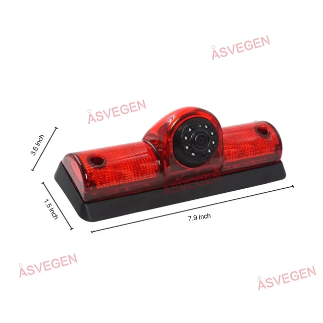 Alt view image 5 of 5 - Third Brake Light Backup Camera for Nissan NV 1500 2500 3500 2012-2022