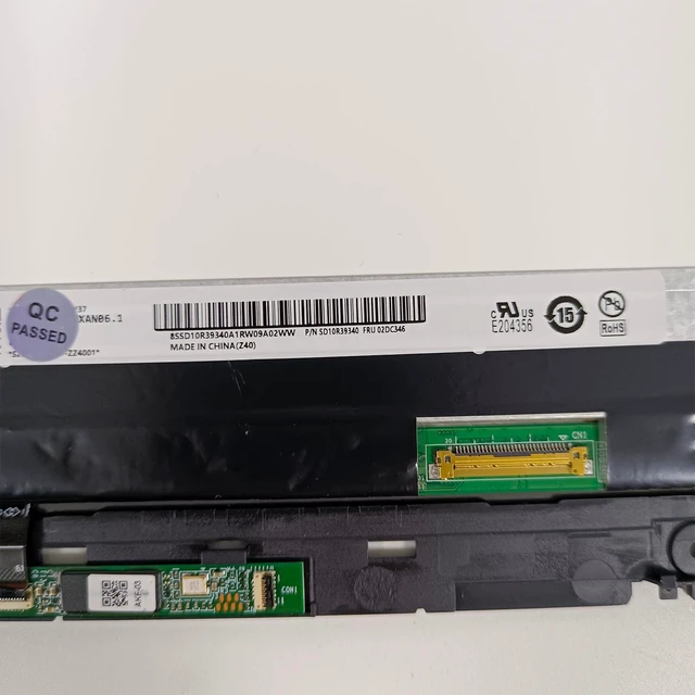 Alt view image 4 of 5 - Replacement Laptop for Lenovo ThinkPad Yoga 11E 6Gen Touch Screen Digitizer Assembly LCD Display Module with Bezel 5M10W64489 5M10W64486 5M10W64488 5M10W64487 5M11B01075 5M11B01073