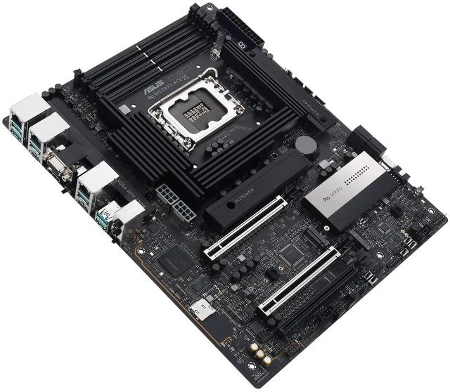 Alt view image 5 of 5 - ASUS Pro WS Z890-ACE SE Z890 LGA 1851 ATX Motherboard, Intel Core Ultra Series 2 Ready, Advanced AI PC-Ready, PCIe 5.0, DDR5, 10G & 2.5G LAN, 4X M.2, USB 20Gbps, Thunderbolt 4, onboard BMC, AI