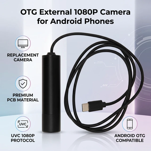 Alt view image 3 of 5 - BAFOVY 1080P Replacement Type C USB Camera Module for Android Mobile Phone Accessories, Support, Drive with Wearable Devices, OTG Compatibility