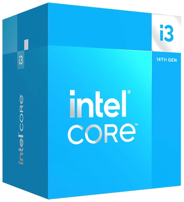 Main image of Intel Core i3-14100 Desktop Processor 4 cores (4 P-cores + 0 E-cores) up to 4.7 GHz