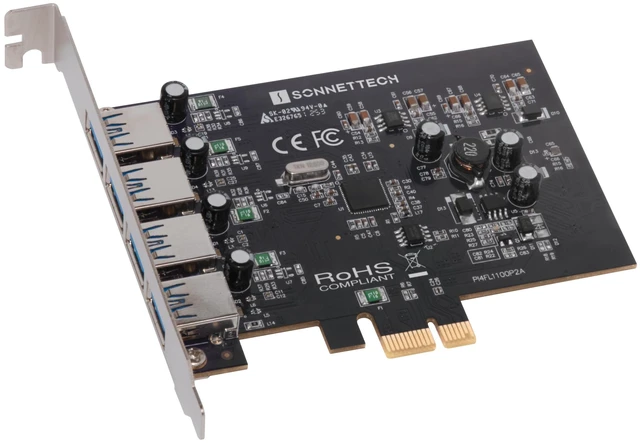 Main image of Sonnet Allegro USB-A 4-Port USB 3.2 Gen 1 PCIe Card Mac Windows Linux 5Gbps