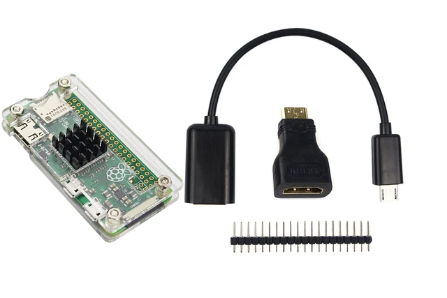 Alt view image 5 of 5 - Raspberry Pi Zero W Wireless 9 in 1 Complete Starter Kit