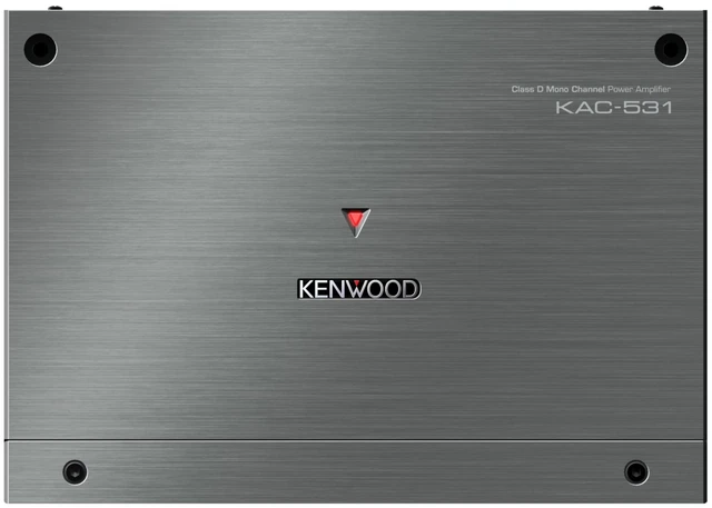 Main image of KENWOOD KAC-531 Class D Mono Power Amplifier 1000W High-Efficiency Bass Amplifier with Adjustable Controls and Advanced Protection