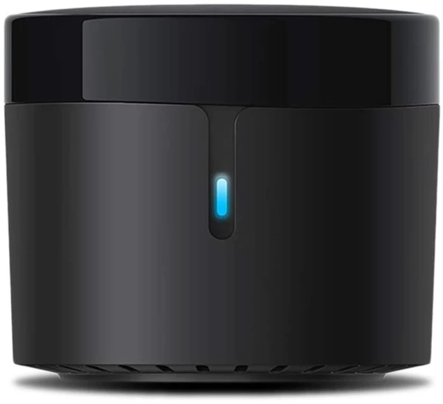 Main image of Broadlink RM4 Mini IR Universal Remote Control, Smart Home Automation Wi-Fi Infrared Blaster for TV, AC Compatible with Alexa, Google Home. (Only 2.4 GHz Wi-Fi)