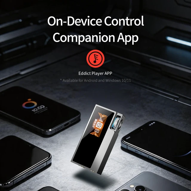 Alt view image 5 of 5 - SHANLING UA6 II Portable Headphone Amplifiers USB DAC Dongle with 4.4mm Balanced Output 8CS43131 DAC 365mW@32 Hi-Res Audio DSD512 for Smartphone Laptop PC, Orange