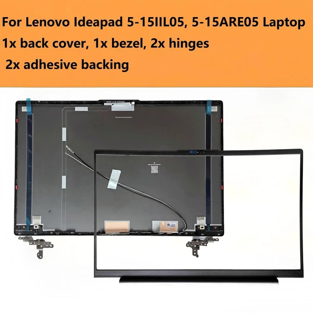 Alt view image 2 of 5 - CCGDZKJ Replacement LCD Back Cover Kit for Lenovo IdeaPad 5-15ITL05