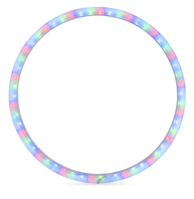 Alt view image 2 of 5 - BELVA BSA10LED Universal 10-inch RGB LED Subwoofer Light Ring with Remote (1 Ring)
