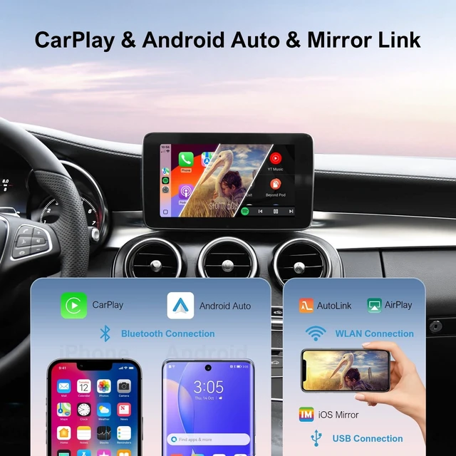 Alt view image 5 of 5 - Wireless CarPlay Retrofit Kit Decoder for Mercedes Benz with NTG5.0/5.1