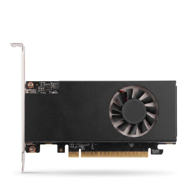 Main image of EIMSOAH 1050 Ti Gaming Graphics Card, 4GB GDDR5 128 Bit Video Memory 1291MHz GPU Clock, PCI Express 3.0 x16 Interface with Cooling Fan, for Gaming PC HD Multimedia DVI Output