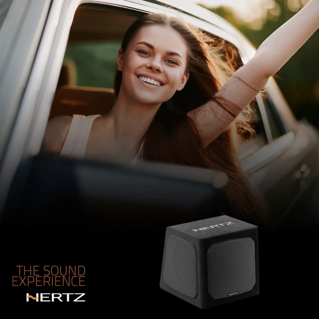 Alt view image 2 of 5 - HERTZ DBA 201 8" (200mm) Active Sub Box-Dual Passive Radiators