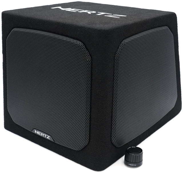 Main image of HERTZ DBA 201 8" (200mm) Active Sub Box-Dual Passive Radiators