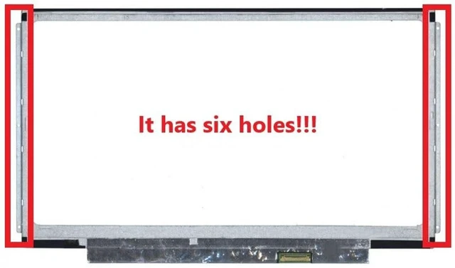 Alt view image 5 of 5 - Fullcom New LCD Replacement Screen (Non Touch) 13.3 Inch B133XTN01.6 HW1A HW4A HD 1366x768 30 Pin for Laptop/Display/Screen/LCD Application