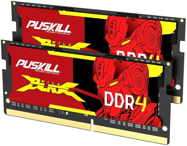 Main image of PUSKILL 16GB DDR4 3200MHz RAM (2x8GB) SODIMM CL22 Laptop