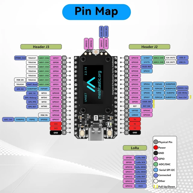 Alt view image 3 of 5 - ESP32 LoRa V4 Development Board for Meshtastic MeshCore LoRaWAN 1pcs