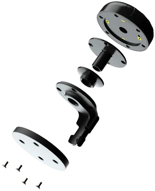 Alt view image 2 of 5 - Poynting Puck-1 SISO Transportation & M2M/IOT Antenna ^^ 5G ^^ 4G LTE ^^ CBRS ^^ 617-4200 MHz ^^ Black
