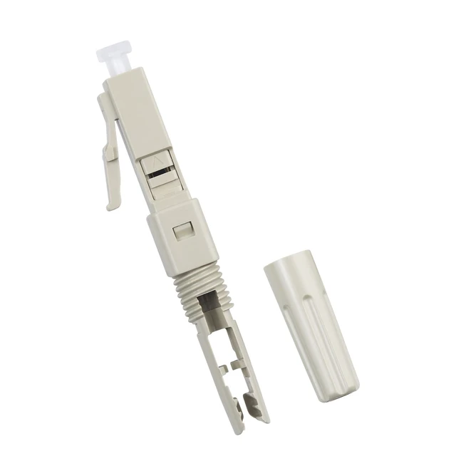 Alt view image 3 of 4 - fyboptwu 40pcs LC 50/125 Fiber Optic Multimode Fast Connector