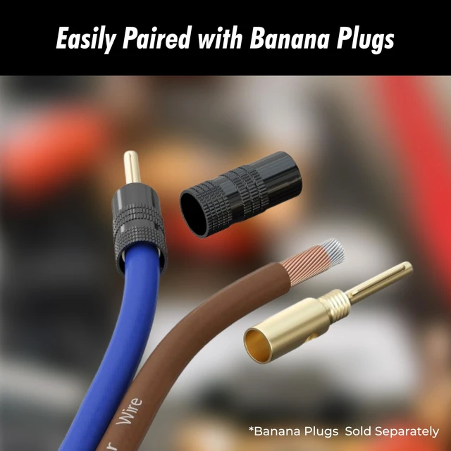 Alt view image 5 of 5 - InstallGear 14 Gauge Speaker Wire 100 ft Cable, 14 AWG