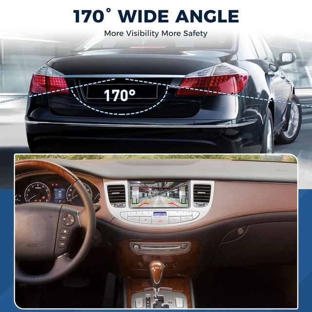 Alt view image 5 of 5 - Rearview Backup Camera OE: 95760-3M060 Fit for Hyundai Genesis 2009-2011