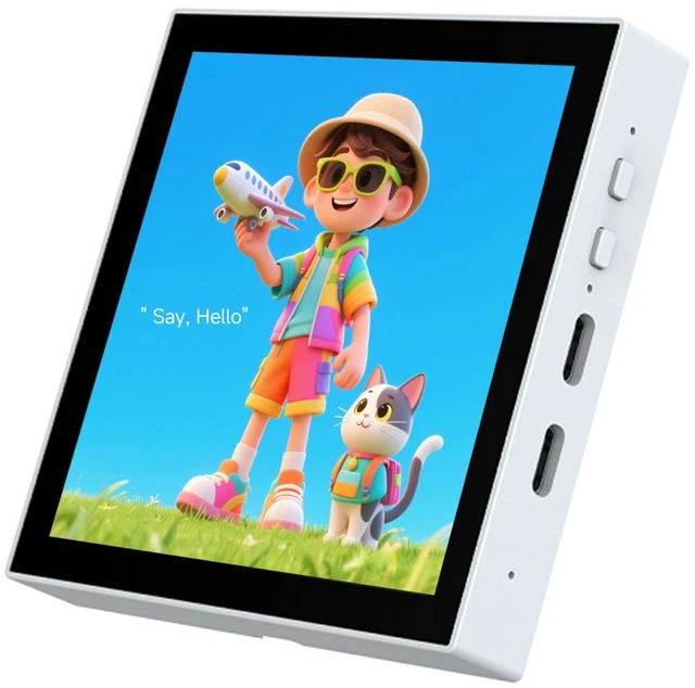 Main image of ESP32-S3 Smart 86 Box Development Board, Onboard 4inch 480 x 480 Pixel Touch Display, Supports 2.4GHz Wi-Fi and Bluetooth BLE 5, Enables Smart Living & Industrial IoT, Supports AI Voice Interaction