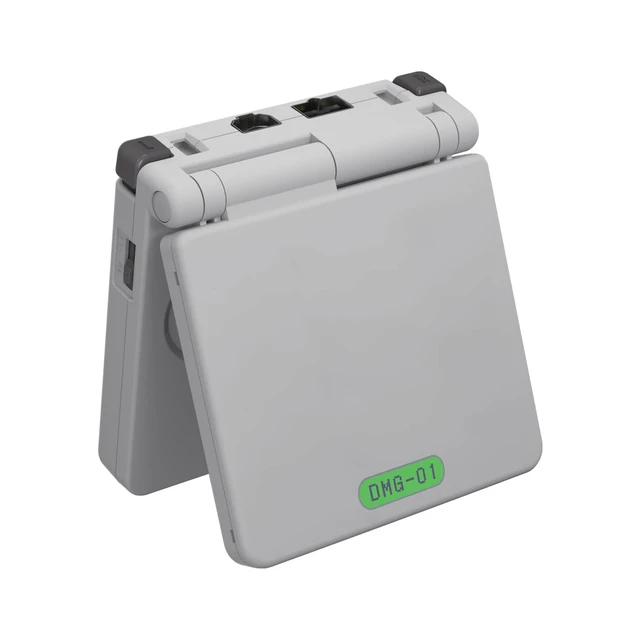 Alt view image 5 of 5 - IPS Ready Upgraded eXtremeRate Classic 1989 GB DMG-01 Style Custom Replacement Housing Shell for Gameboy Advance SP GBA SP Compatible with Both IPS & Standard LCD Console & Screen NOT Included