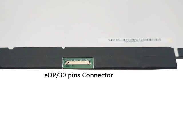 Alt view image 3 of 5 - JHK JIEHONGKE New Screen Replacement for NV156FHM-N35,15.6 eDP/30 pins Connector FHD 1920(RGB)1080 IPS Glossy LCD LED Display