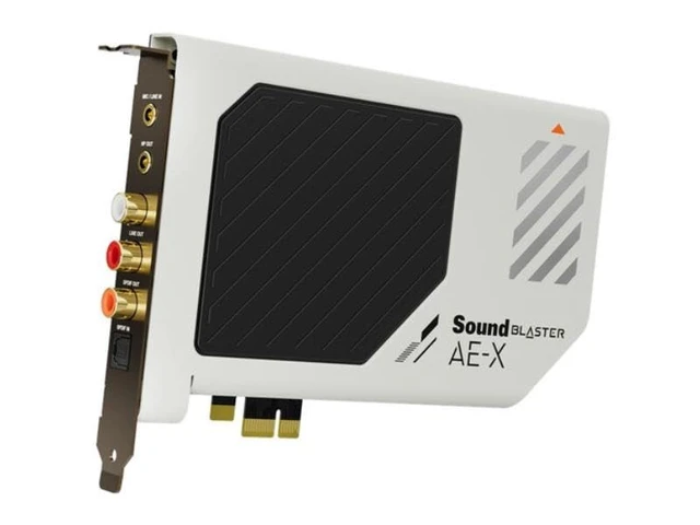 Alt view image 4 of 5 - Creative Sound Blaster AE-X Hi-Res PCIe Sound Card for PC
