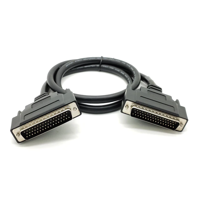 Alt view image 3 of 5 - GXMRHWY DB50 Male to Male Signal Connection Cable Data Cable 1 Meter