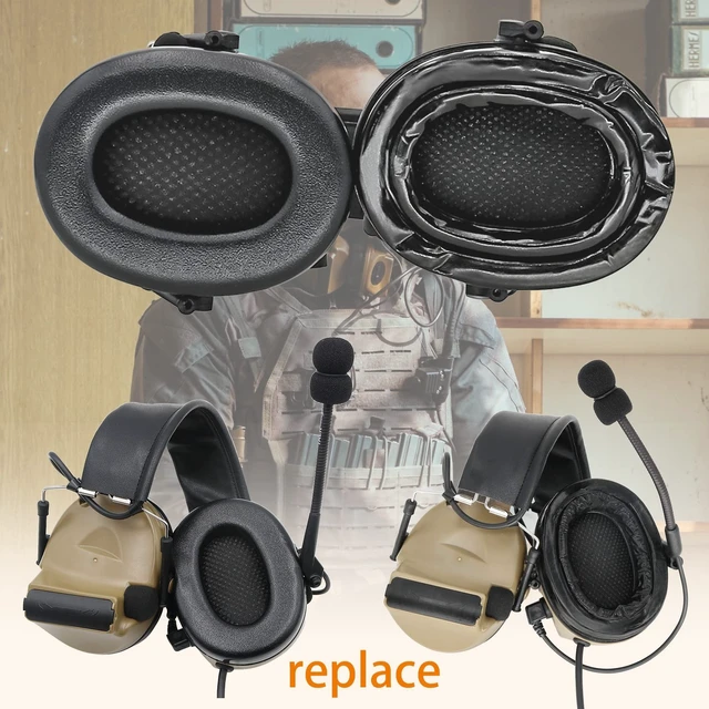 Alt view image 4 of 5 - COMBATGEAR Gel Earpads Compatible with Comtac Headsets Tactical Headsets,Gel Seal for Comta Ear Protection
