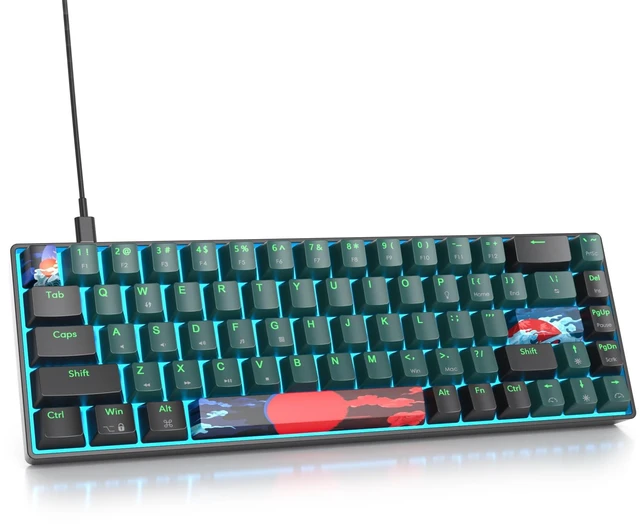 Main image of Owpkeenthy 60% Wired Mechanical Keyboard