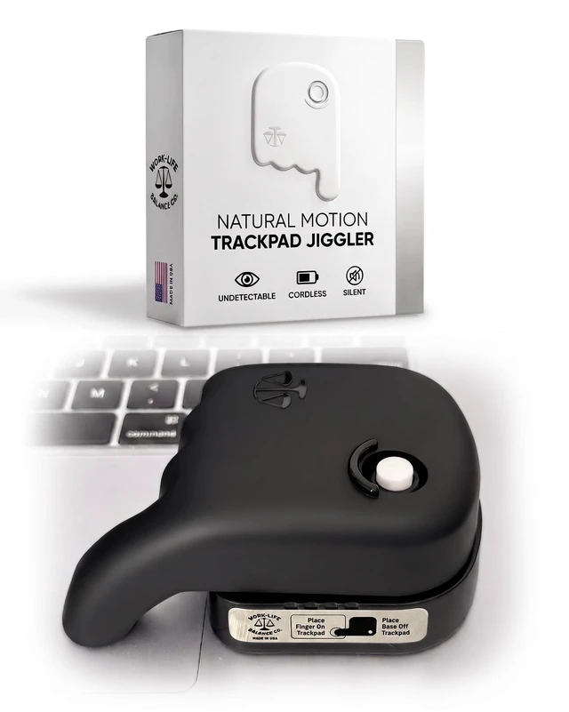 Main image of Trackpad Mouse Jiggler Made in USA Silent Undetectable Touchpad Mouse Mover