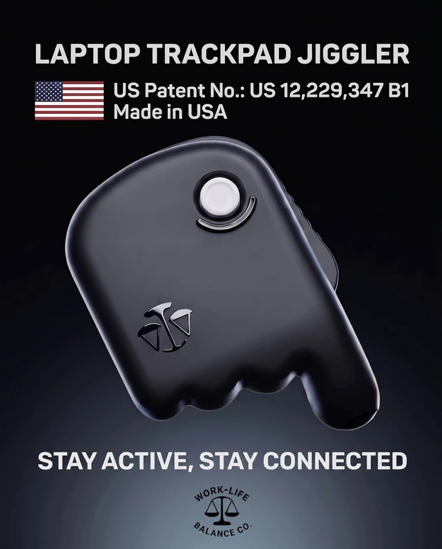 Alt view image 3 of 5 - Trackpad Mouse Jiggler Made in USA Silent Undetectable Touchpad Mouse Mover
