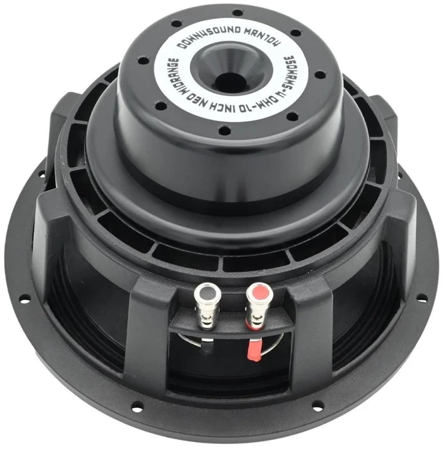 Alt view image 2 of 2 - Down4Sound D4S-MRN104 NeoPRO 10 Inch Midrange Speaker 350W RMS 4 Ohm Car Audio