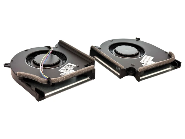 Alt view image 3 of 4 - VoltaGuru New Laptop CPU+GPU Fans for Asus ROG Strix G15 G513IM, G513IR, G513QM, G513QR, G533QM, G533QR, G533QS, Strix G17 G713IM, G713IR, G713QM, G713QR, G733QR, DFSCK22D058830, DFSCM227163927