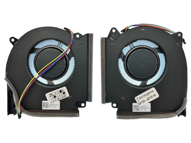 Alt view image 4 of 4 - VoltaGuru New Laptop CPU+GPU Fans for Asus ROG Strix G15 G513IM, G513IR, G513QM, G513QR, G533QM, G533QR, G533QS, Strix G17 G713IM, G713IR, G713QM, G713QR, G733QR, DFSCK22D058830, DFSCM227163927