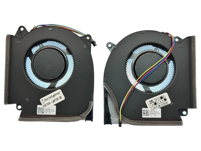 Alt view image 2 of 4 - VoltaGuru New Laptop CPU+GPU Fans for Asus ROG Strix G15 G513IM, G513IR, G513QM, G513QR, G533QM, G533QR, G533QS, Strix G17 G713IM, G713IR, G713QM, G713QR, G733QR, DFSCK22D058830, DFSCM227163927