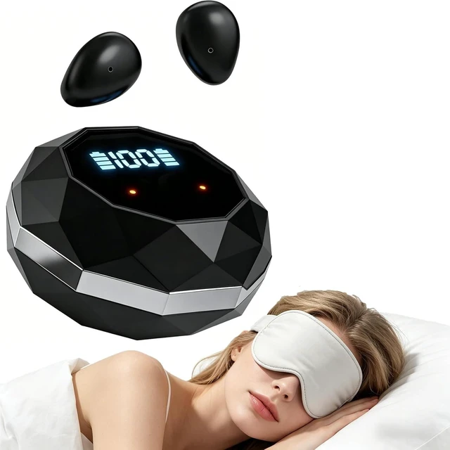 Main image of goazzzl Sleep Earbuds for Side Sleepers,Mini Invisible Wireless Earbuds for Small Ear Canals,Bluetooth 5.4, 40H Battery,Noise Blocking,Waterproof,LED Power Display,Tiny Earbuds for Work,SleepBl