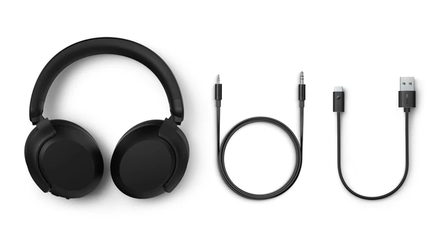 Alt view image 5 of 5 - Philips H8000 Active Noise Cancelling Over-Ear Wireless Headphones