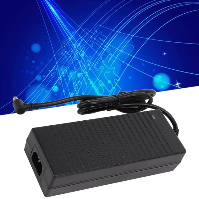 Alt view image 2 of 5 - 12V 12.5A AC/DC Power Adapter, 12V Power Supply 3Pin Charger with Over Current Heat Shell, 100240V 50 / 60Hz AC/DC Plug