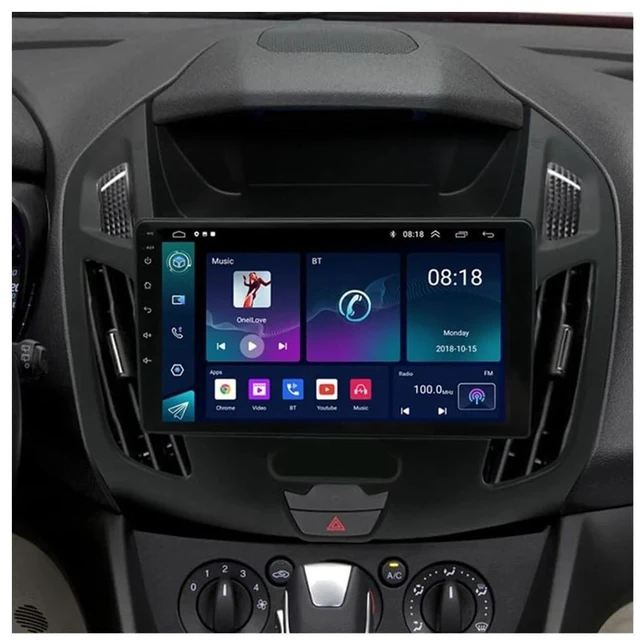 Main image of Android 13.0 Double Din Car Stereo for Ford Transit Connect 2014-2018 9 Inch HD Touch Screen Car Audio Receiver with GPS Navigation Bluetooth Head Unit Supports Backup Camera