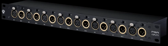 Alt view image 3 of 5 - Black Lion Audio PBR XSplit8 Passive XLR Splitter